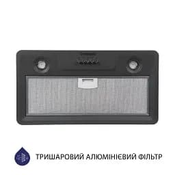 Витяжка повновбудована Minola HBI 5202 GR 700 LED - мініатюра 2