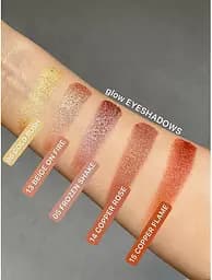 Тіні для повік Claresa Glow тон 14 (Copper Rose Gold) 1.2 г - мініатюра 2