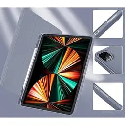 Чохол-книжка BeCover Tri Fold Soft TPU з кріпленням Apple Pencil для Apple iPad Pro 11 2020/2021/2022 Purple (711114) - мініатюра 9