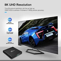 Android TV приставка Amlogic TV BOX X96 Air |S905X3, 4GB RAM, 64GB ROM| - мініатюра 10