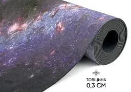 Килимок для йоги Light BlueMoon (замша-каучук) EasyFit fit0025100 - мініатюра 4