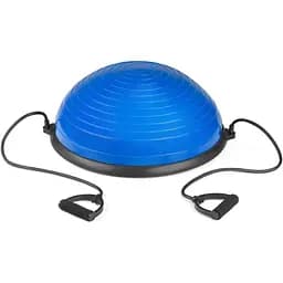 Балансувальна півсфера Gymtek Bosu 58см з еспандерами + насос