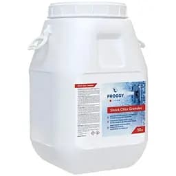 Шоковий хлор Froggy Shock Chlor Granules 50 кг у гранулах для швидкої обробки басейну