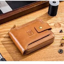 Мужской кожаный кошелек BULL 12х9.5х2.5 см acs0029255