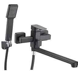 Змішувач для ванни Zegor LEB7-B123YB одноважільний чорний 30412