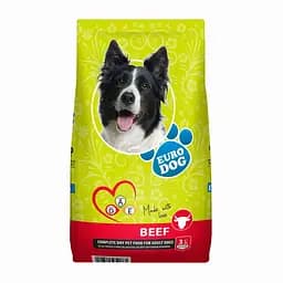 Сухий корм EuroDog Beef для собак з яловичиною, 3 кг