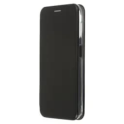 Чехол-книжка для Samsung Galaxy A14 5G (A146)/A14 4G (A145), G-Case, черный, кожаный чехол-книга из экокожи (PU) и TPU, с магнитом, с подставкой и вместительным кардхолдером, противоударный, защита всего корпуса, ArmorStandart (ARM66158)