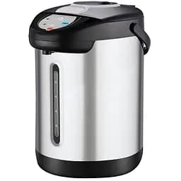 Термопот Monte МТ-1861 серебристо-черный 900 W 4.6л емкость из нержавеющей стали шкала уровня воды три способа подачи воды