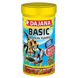 Корм для акваріумних риб у пластівцях Dajana TROPICA BASIC 250 мл/50 г