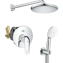 Душова система прихованого монтажу Grohe Euroeco з Tempesta 250 UA2939200L, Хром