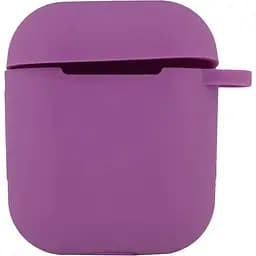 Футляр для навушників Airpods 1/2 With Lock Фіолетовий
