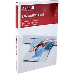 Плівка для ламінування Axent 75 мкм A4, 100 шт. (2010-A)