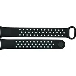 Ремінець Becover Vents Style для Xiaomi Mi Smart Band 9 Black-Blue (711982)