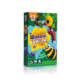 Дитяча настільна гра "Шалені бджоли" Vladi Toys VT8077-06, 54 фішки, правила гри