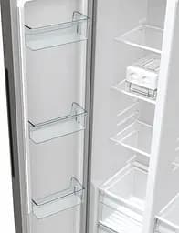 Холодильник Gorenje SBS 179х67х92см 2 двері 356(191) л А++ NF+ матовий сірий (NRR9185EAXL) - мініатюра 15