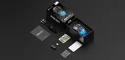 Комп'ютерна миша GravaStar Mercury M2 BT/WL/USB-A RGB чорно-прозорий teh0024921 - мініатюра 2