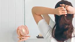 Вентилятор портативний Solove F3 Clip Fun рожевий - мініатюра 7