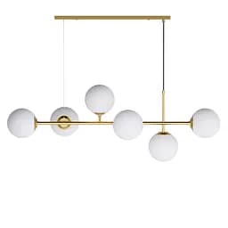 Люстра "BB", PikArt арт. 15393 Золотий Білий