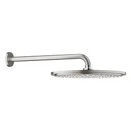 Верхній душ з душовим кронштейном 380 мм Grohe Rainshower Cosmopolitan 310 26066DC0, Нержавіюча сталь
