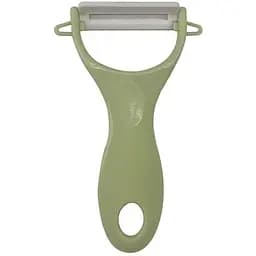 Овочечистка Vanora з керамічним лезом 13x7.6 см зелена (VN-YMJ-121V)