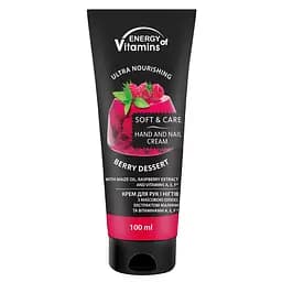 Крем для рук та нігтів Energy of Vitamins Berry Dessert, 100 мл