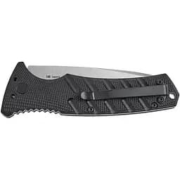 Ніж складний автоматичний Boker Plus Strike Damascus Чорний - мініатюра 5