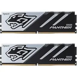 Память 16Gb x 2 DDR5 5600 MHz Apacer Panther черный/серебристый 40-40-40 1.25V с радиатором (AH5U32G56C5227BAA-2)
