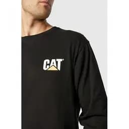 Кофта Caterpillar Trademark Banner Longsleeve Black S (1103-1510034-016-S) - мініатюра 5