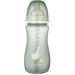 Пляшка Canpol babies Easystart Гуси антиколікова з широким отвором 300 мл сіра (35/246)