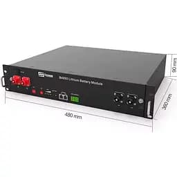Акумулятор Dyness B4850 LiFePO4 48V (48V/50Ah/2400Wh) (BMS 50A/50A) [110739] - мініатюра 4