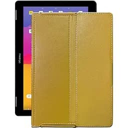 Чехол StatusCASE из экокожи для планшета Prestigio Wize PMT3771 3G Золотой