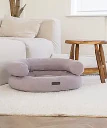 Лежак ортопедичний для собак "Marshmallow" рожевий M (90*75) - мініатюра 4