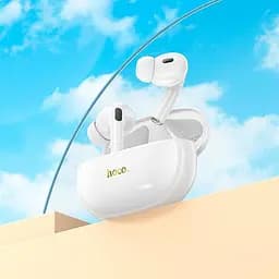 Навушники Hoco Norman true бездротовий ANC BT headset EW60 Plus |BT5.3, 30/300mAh, 4h| white - мініатюра 5