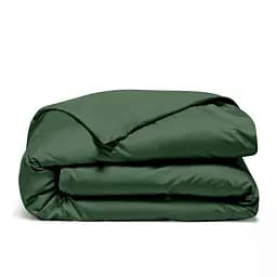 Комплект постільної білизни Cosas Green Двоспальний сатин зелений (54Satin_Green_Green_180) - мініатюра 5