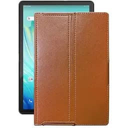 Чехол StatusCASE из экокожи для планшета Blackview Tab 10 Pro Коричневый