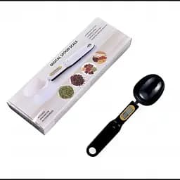 Електронна мірна ложка ваги кухонна 0.1 гр хв 500 гр чорна DIGITAL SPOON SCALE - мініатюра 5