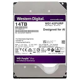 Жорсткий диск Western Digital HDD 3.5 14.0TB WD Purple Pro 7200rpm 512MB (WD142PURP)