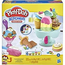 Набор для творчества с пластилином Hasbro Play-Doh Kitchen Creations Ice Cream Carousel Playset (E5112_F5332)