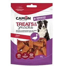 Ласощі для собак Camon Treats & Snacks, батончики з качки, 3х1см, 80г