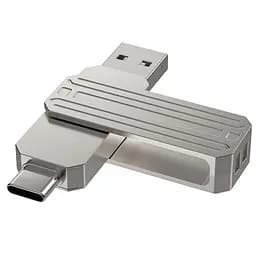 Флеш-накопичувач WIWU WI-FD003 Infinite 2in1 Type-C USB 3.2 - 512GB Silver - мініатюра 2