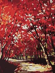 Картіна по номерам. art craft "подих осені" 40 * 50 см 10508-ac