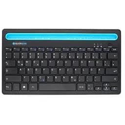 Бездротова клавіатура для планшета з німецькою розкладкою QWERTZ - чорна