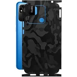 Захисна плівка StatusSKIN для Xiaomi Redmi 10A Корпус Вініл Камуфляж чорний