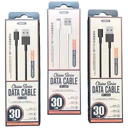 Кабель Remax CHAINO Mini RC -120 м Micro-USB 3A 0.3 м короткий