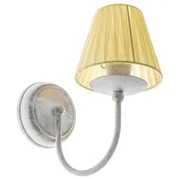 Бра Brille BKL-605W/1 настенное накладное классическое с абажуром E14