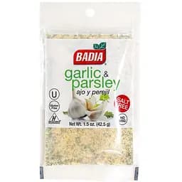 Приправа Часник та петрушка Badia 42.5 г 