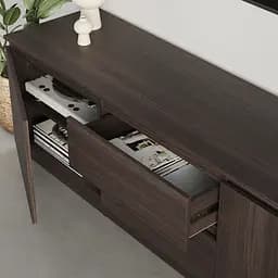 Тумба під телевізор MebelStar Нео 2Ш2Д 150x43x53 см Дуб рістрето (MBS-1251) - мініатюра 3