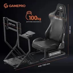 Ігрове крісло GamePro RS115 (RS115) - мініатюра 9