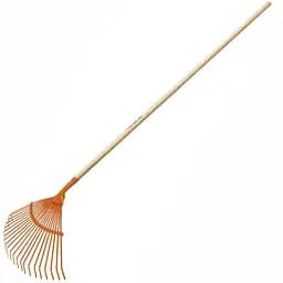 Граблі віялові Truper посилені прямі 22 зубці, 153 см