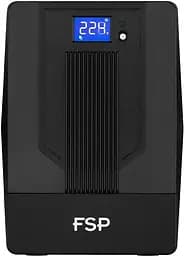 FSP Джерело безперебійного живлення iFP1500, 1500VA/900W, LCD, RJ45, USB, 2xSchuko + 2xIEC - мініатюра 2
